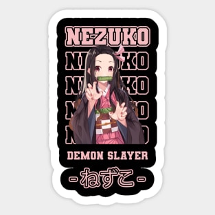 Nezuko Kamado Sticker